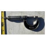 Starrett No. 436 1-inch outside micrometer