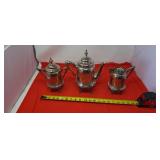 Guadrufle silver plate tea set