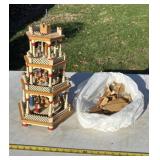 Lillian Vernon wooden German-style Christmas