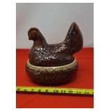 Hull Hen On A Nest Oven Ware