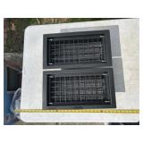 Black vent covers never used