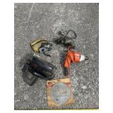 Jig saw, circle saw, 3/8ï¿½ drill speedway drill