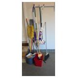 Brooms, Mops, Dust Pans, Bucket