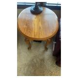 Broy Hill, solid oak with drawer end table