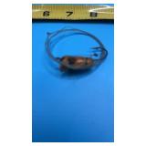 Handmade specialized wooden fishing hair rig