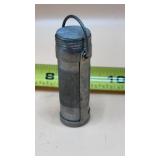 Metal match safe, waterproof container designed