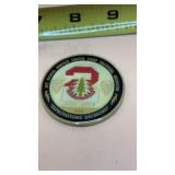 Commemorative military challenge coin for the 3rd