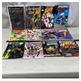 DC Comics, Malibu Comics, Epic, Valiant & Defiant