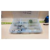 Plastic Tackle Organizer w/ Weights, Jigs and
