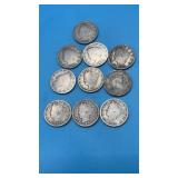 U.S. Liberty Head 'V' Nickels, produced by the