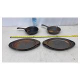 Old Mountain Cast Iron Small Skillets & cast iron