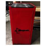 Snap-on side tool cabinet, designed to attach to