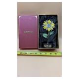 Artini crystal sunflower figurine. decorative