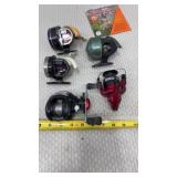 Fishing Reels-Zebco, Johnson, Shakespeare and