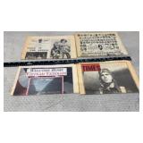 Vtg Collectible Newspapers