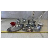 Gorham & Rogerï¿½s silver-plated serving items,