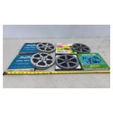 Blackhawk Sero-Crest Films 8mm movie reels.