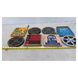 16mm Castle Films movie reels and their original