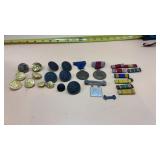 Collection of vintage United States military