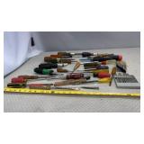 Screwdrivers, Drill Bits, and more