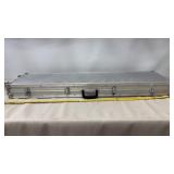 Winchester aluminum rolling travel gun case.