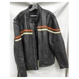 Interstate Leather reversible motorcycle
