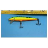 Rapala fishing lure in the 'Firetiger' color