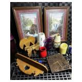 Vases, Wooden Quilt Hanger, Shelf, Home Interior