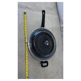 Wearever Covered Deep Skillet