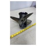 Aluminum outboard propeller.