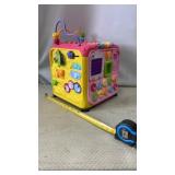 VTech Ultimate Alphabet Activity Cube, a pink