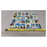 Baseball Trading Cards, appears to be signed