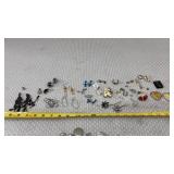 Assorted Costume Jewelry Earrings, Charms and more