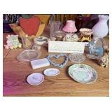 Hobnail Lamp Shade, Tart Warmers, Vase, and more