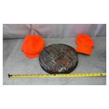 HME Bucket Swivel Seat,  Safety Orange Field