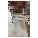 Portable folding workbench,