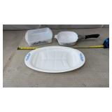 CorningWare pieces in the iconic 'Blue