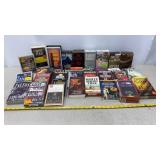 Vtg audiobooks on cassette tapes.