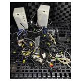 Cables, Cords, Computer Speakers, cell phone and