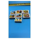 1970s JURI wooden animal toy miniatures made in