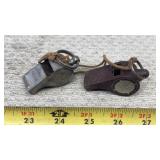 Vtg Whistles-1-ACME Chicago Thunderer, and