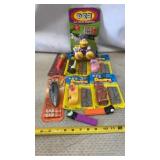 Collection of Vtg Pez Dispensers NOS 2 have no