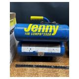 Jenny portable twin stack air compressor. MK
