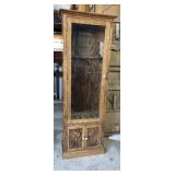Beautiful Handmade Wooden Gun Cabinet 73 x 22 5