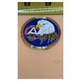 U.S. Military Challenge Coin-The emblem features