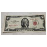 United States Series 1953 $2 Legal Tender Note,