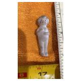 Frozen Charlotte' doll, a type of small, solid