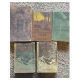 Vintage hardcover books by Zane Grey and more