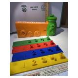 vintage 1972 Sesame Street Number Game/ No
