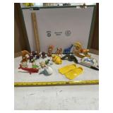 collection of vintage toys and collectibles,